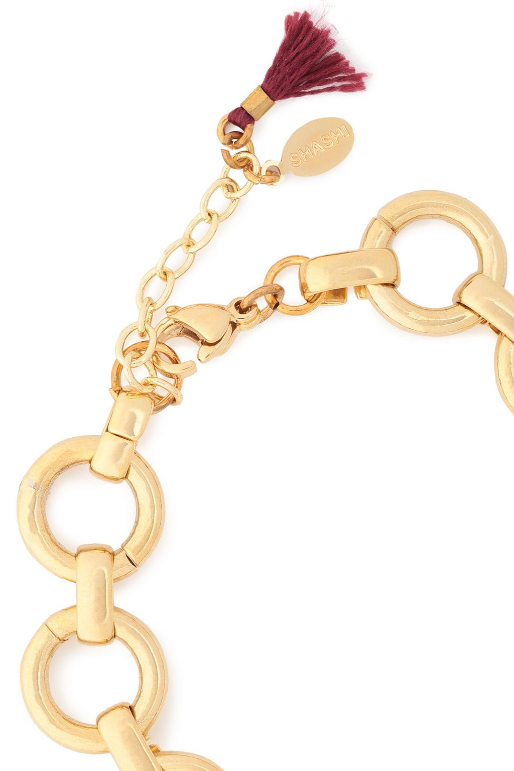 IRIS & INK 18-karat gold-plated sterling silver bracelet