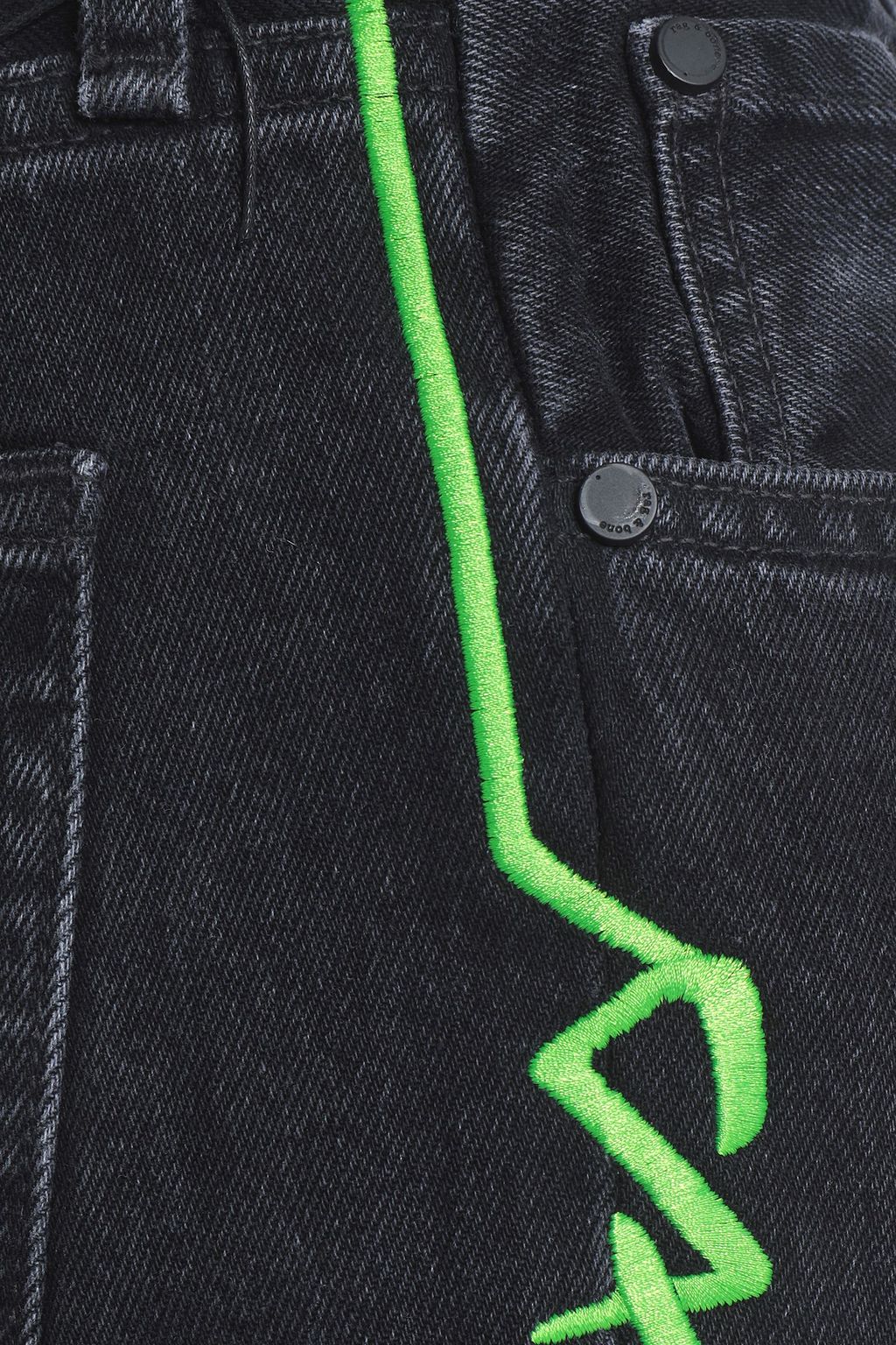 RAG & BONE Ash mid-rise slim-leg jeans