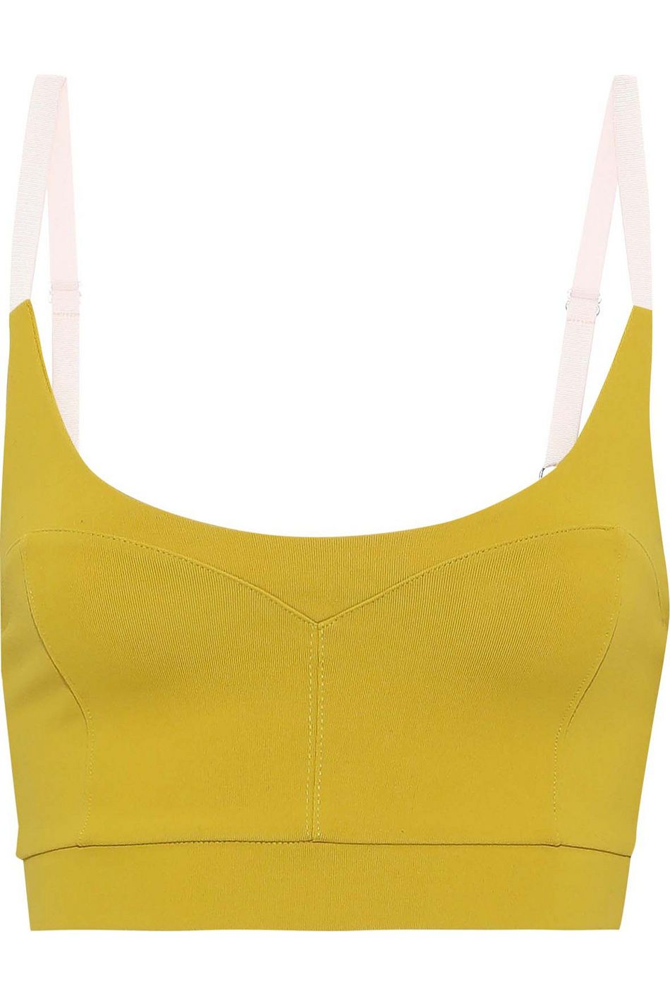 lime green sports bra
