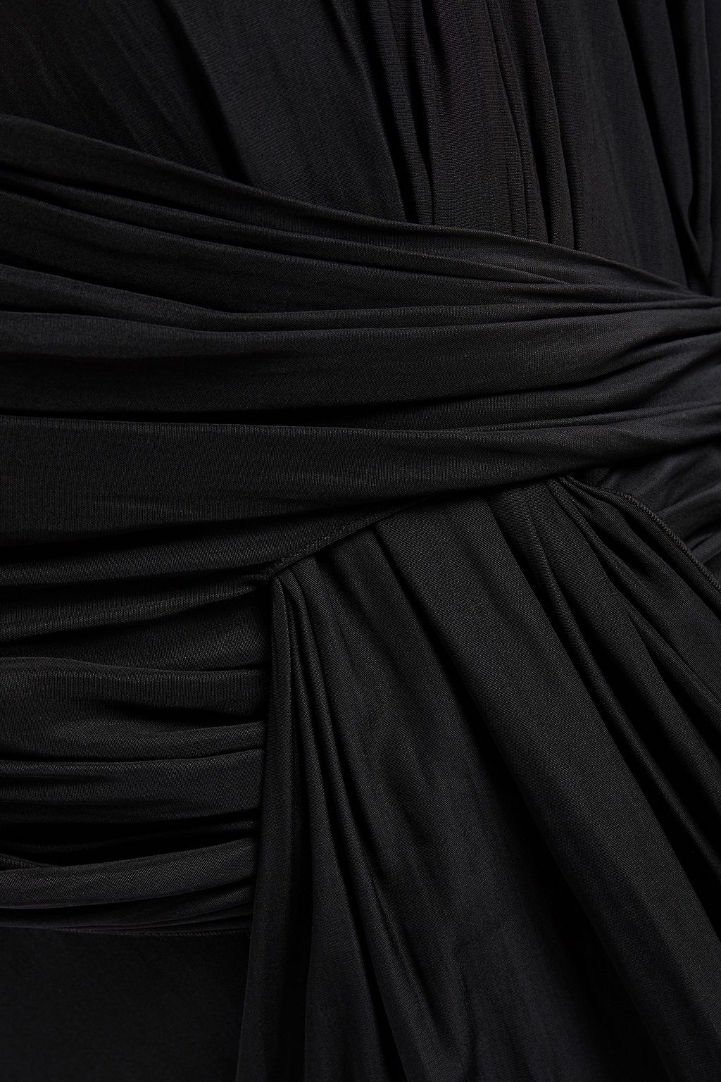 LANVIN Draped ruched cady dress