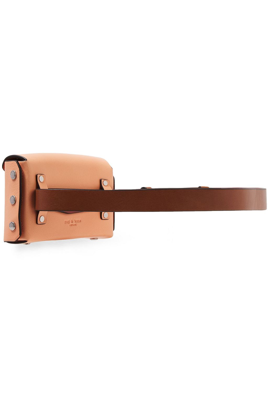 RAG & BONE Atlas snap-detailed leather belt bag
