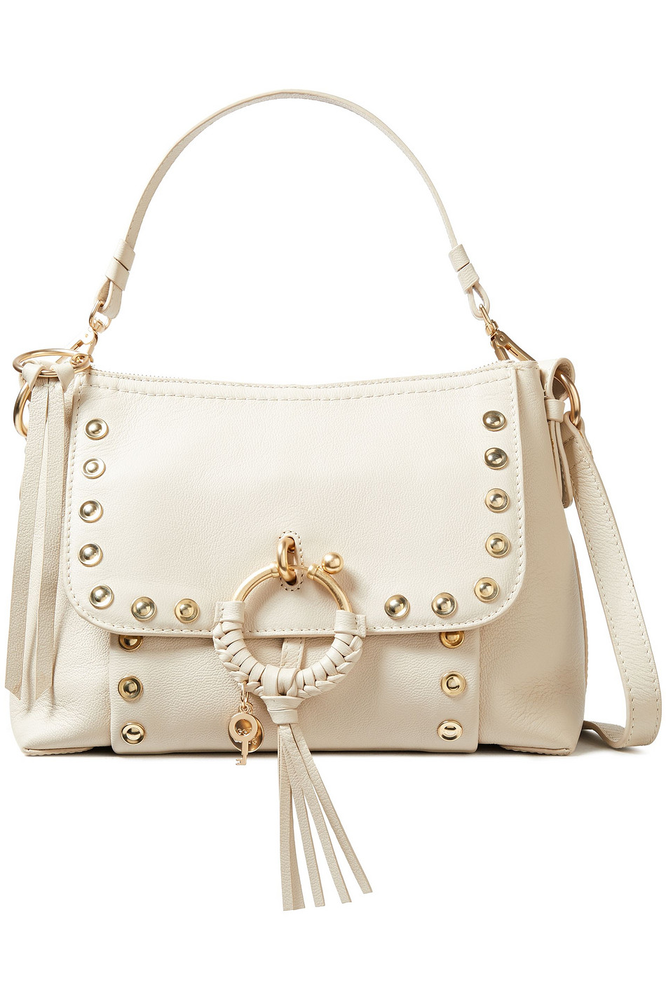 SEE BY CHLOÉ Joan textured-leather shoulder bag