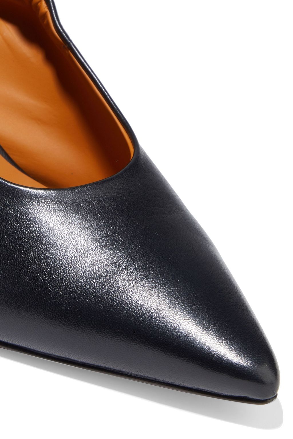 CLERGERIE Amant gathered leather pumps