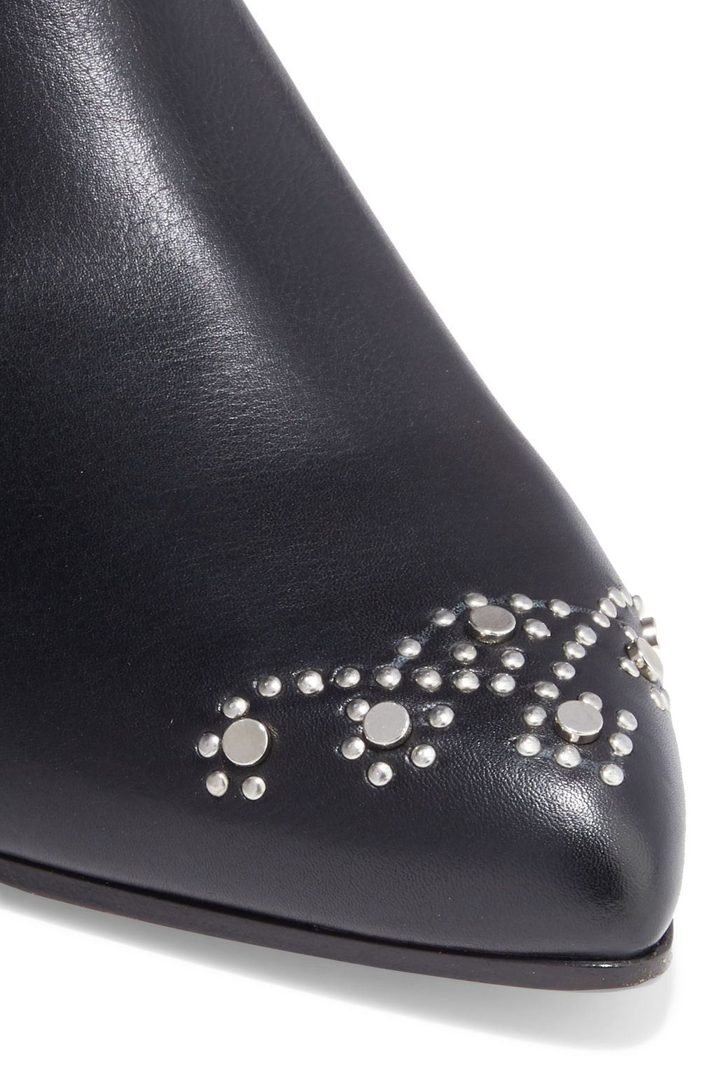 CLERGERIE Alert studded stretch-leather thigh boots