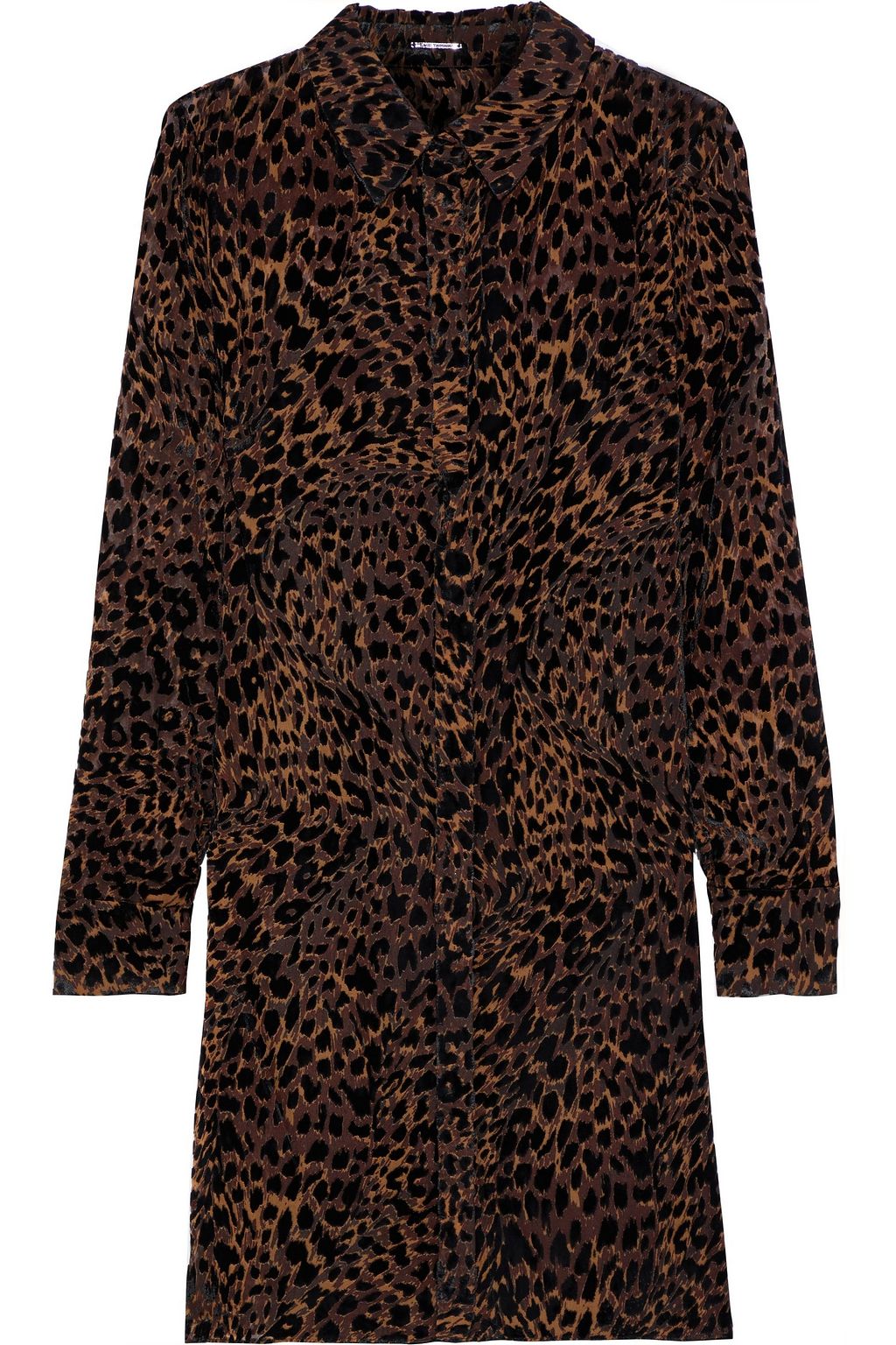 tahari leopard dress