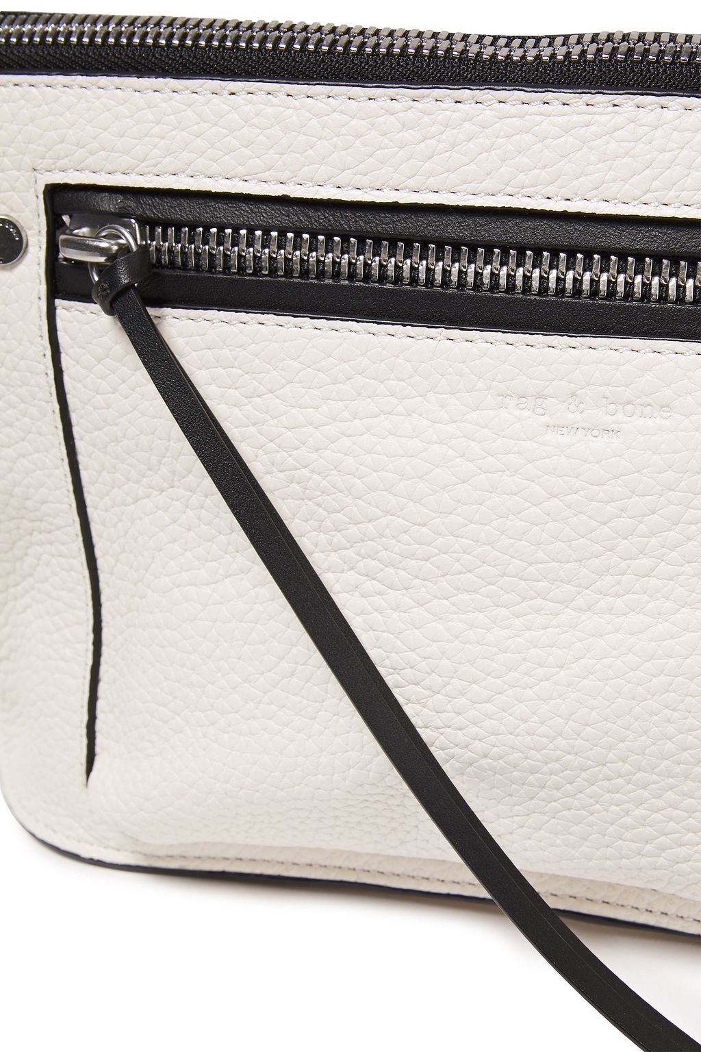 RAG & BONE Pebbled-leather belt bag