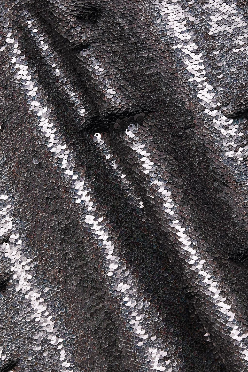 IRO Sequined mesh camisole