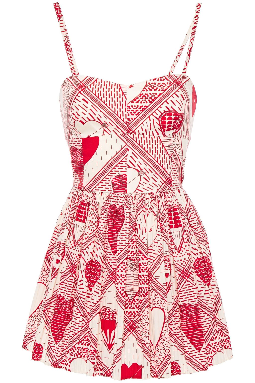 poplin playsuit dress