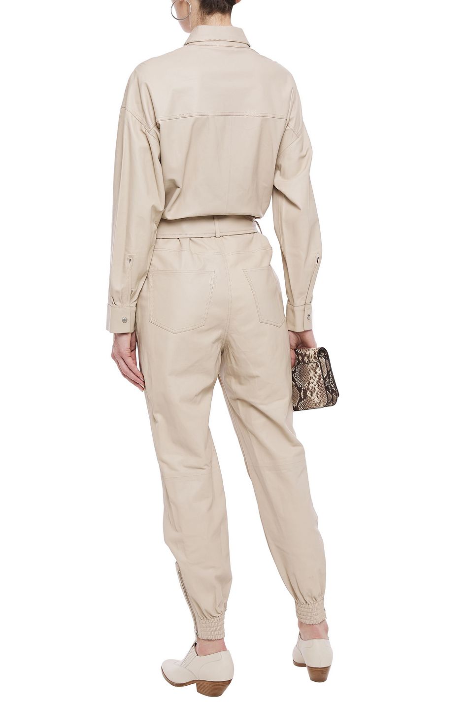 iro leather jumpsuit