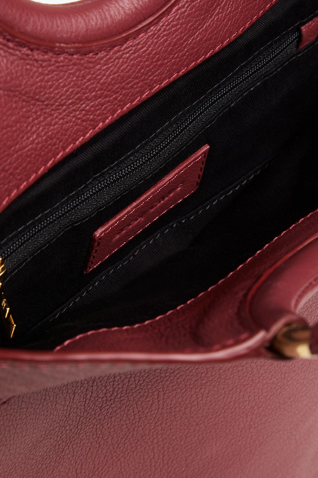 SEE BY CHLOÉ Monroe pebbled-leather shoulder bag