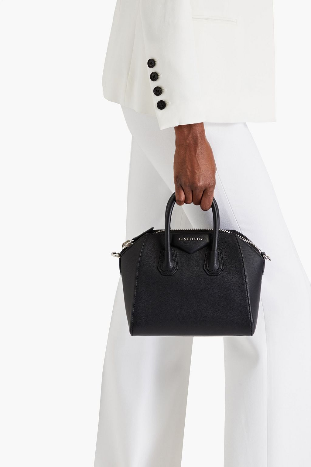 GIVENCHY Antigona pebbled-leather tote