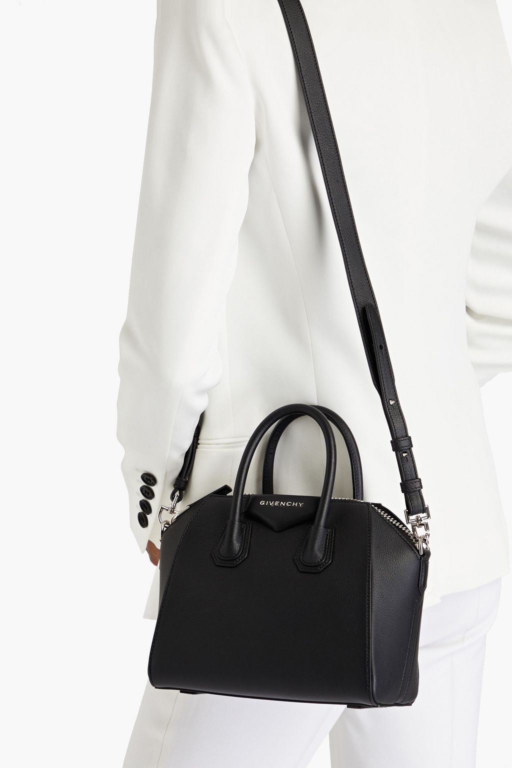 GIVENCHY Antigona pebbled-leather tote