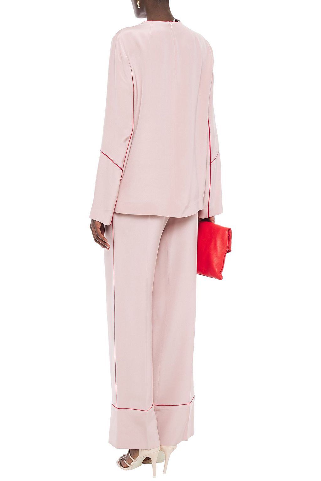STELLA MCCARTNEY Silk crepe de chine blouse