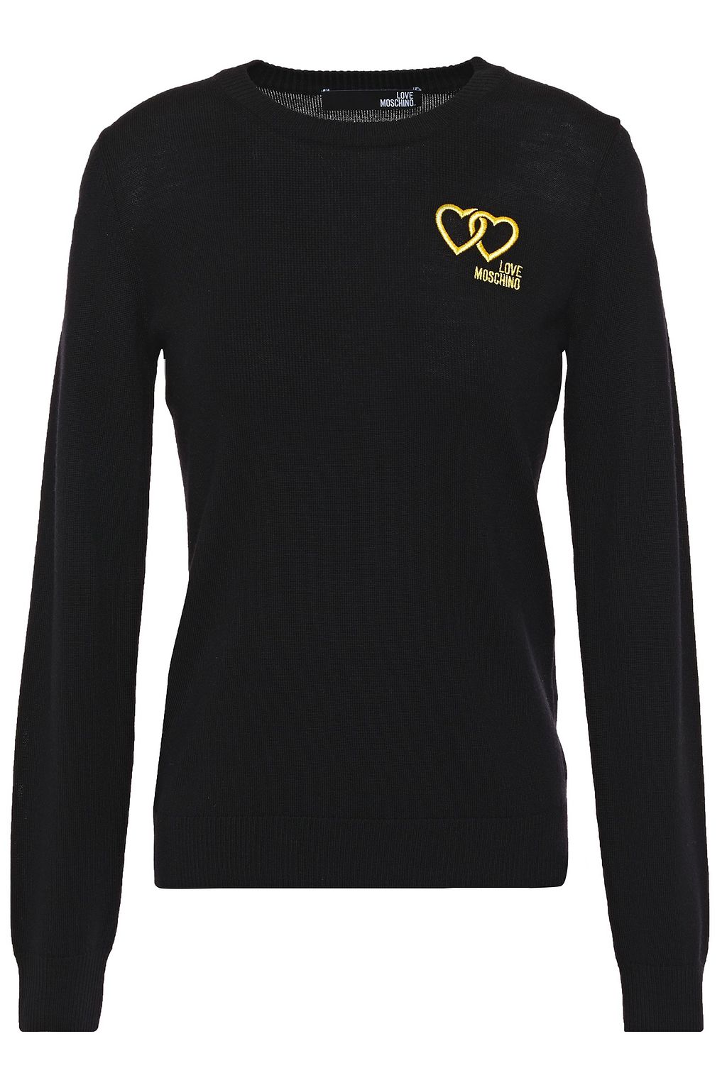 moschino black sweater