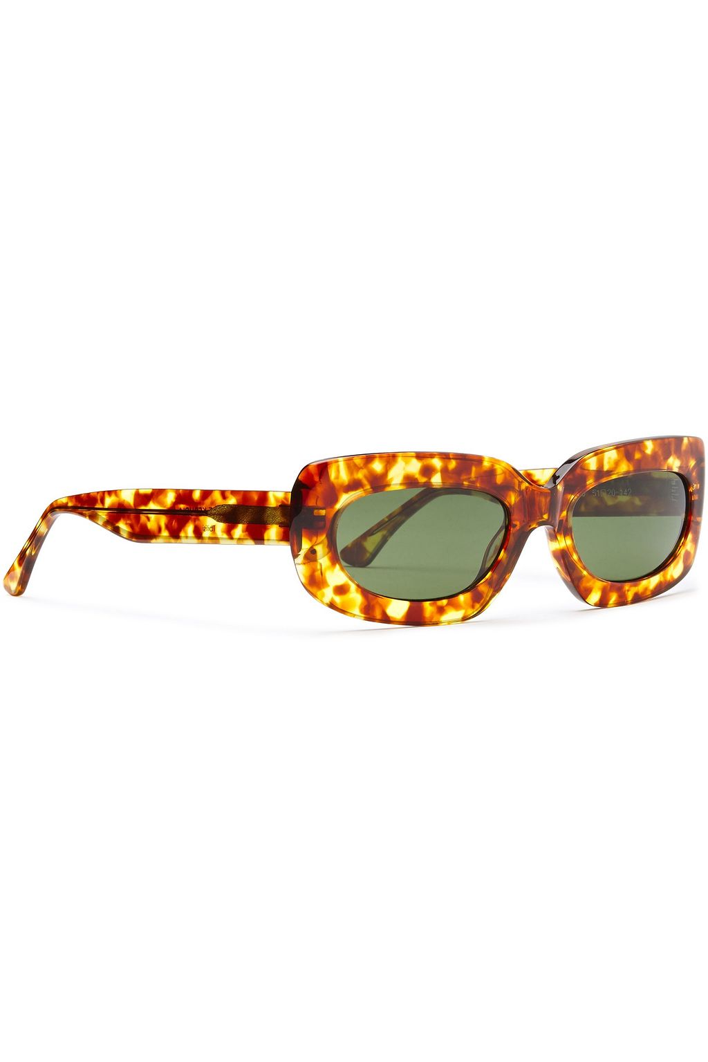 GEORGE KEBURIA Square-frame tortoiseshell acetate sunglasses