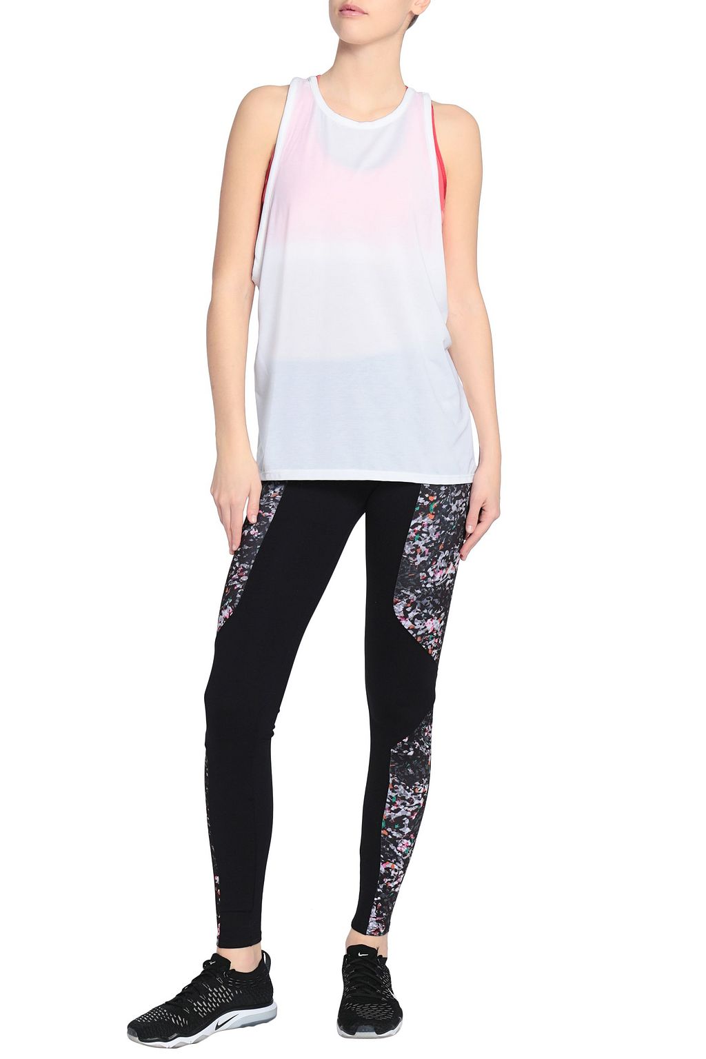 LIVE THE PROCESS Layered stretch top