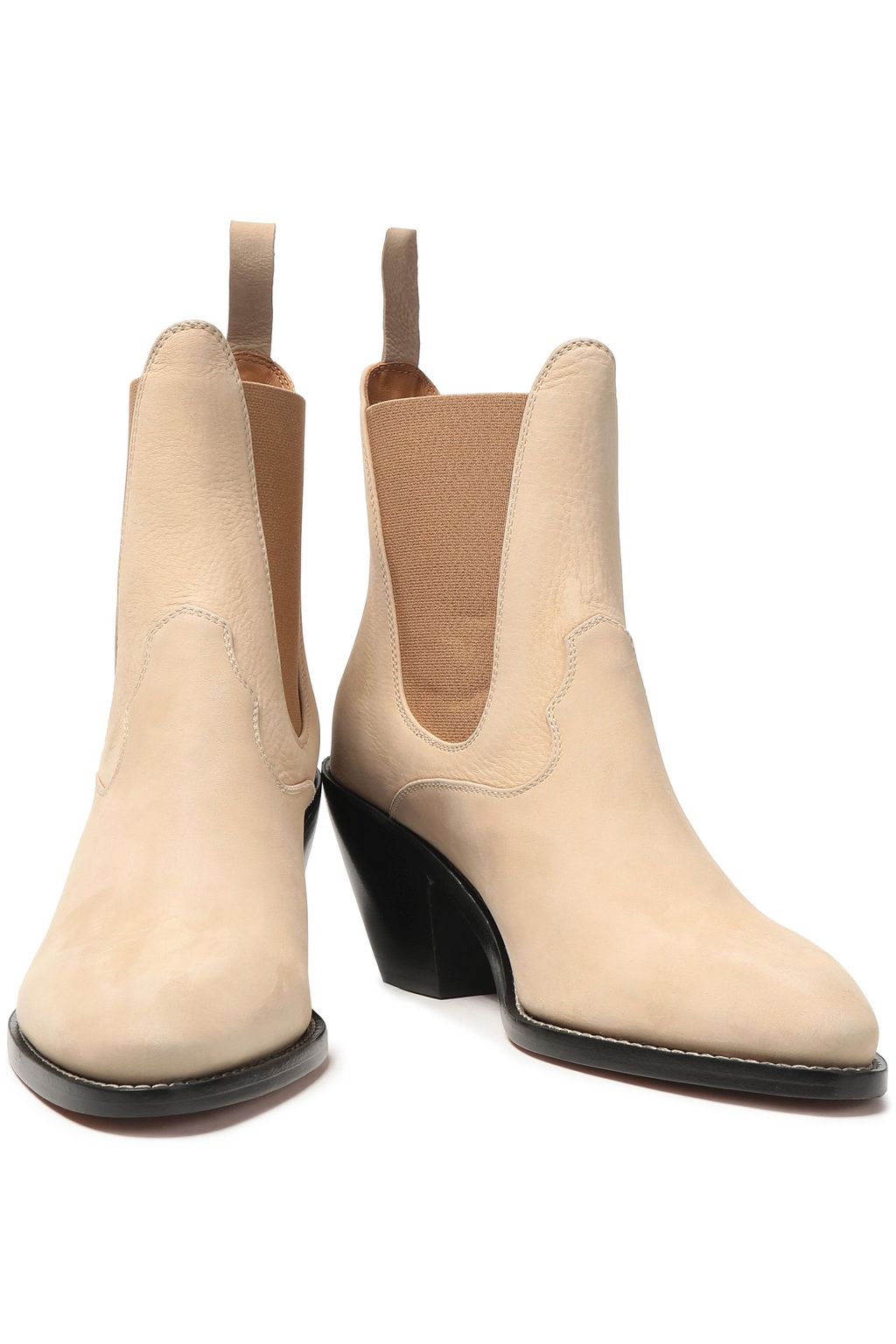 CHLOÉ Suede cowboy boots