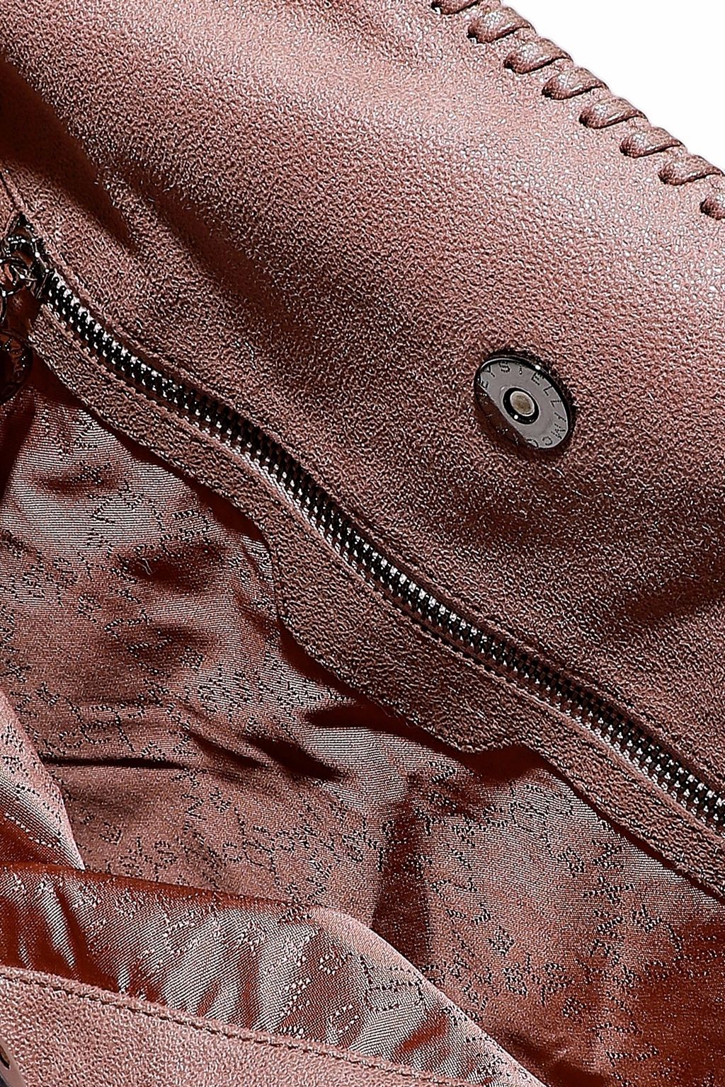 STELLA MCCARTNEY Falabella brushed faux-suede tote