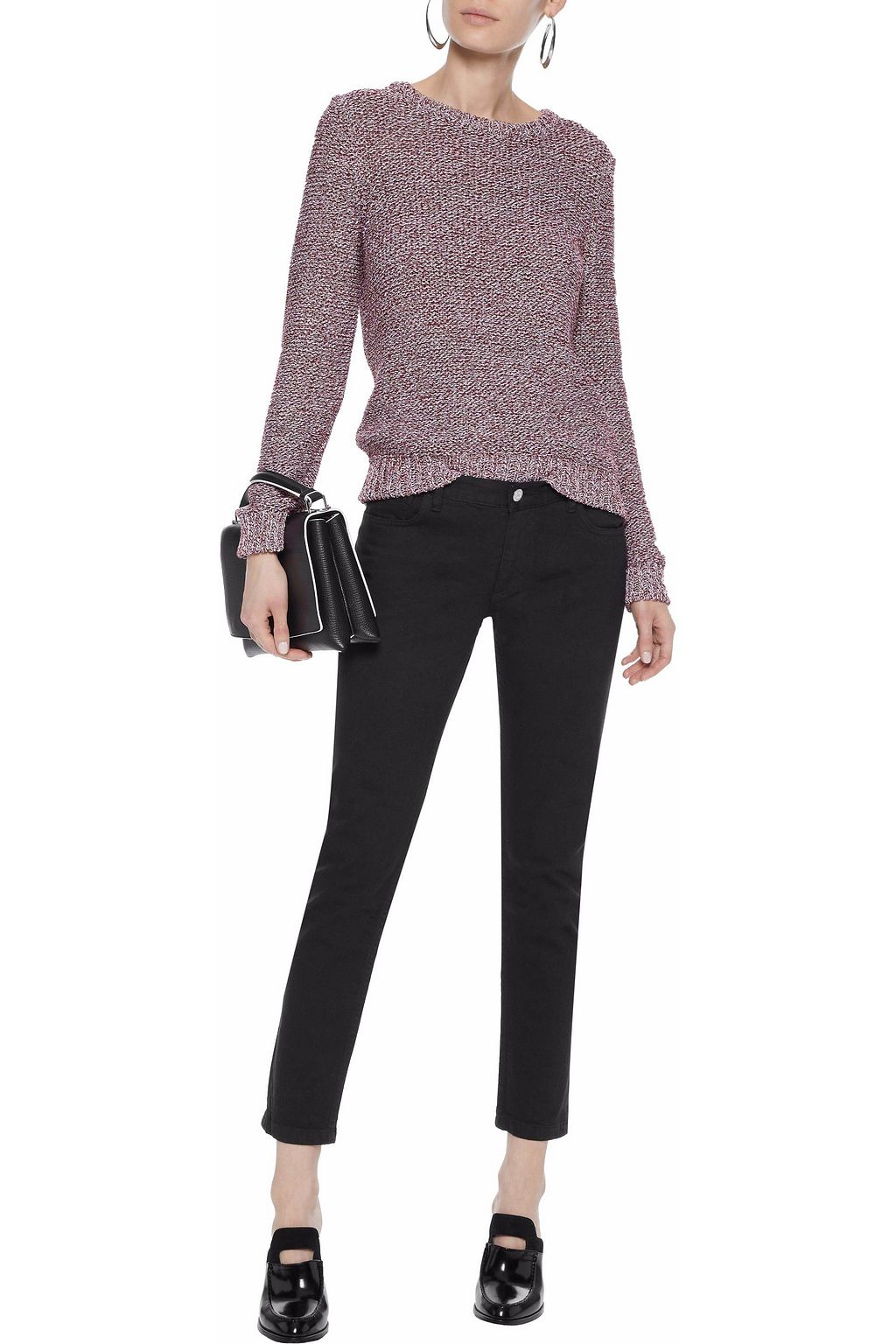 A.P.C. Cropped low-rise skinny jeans