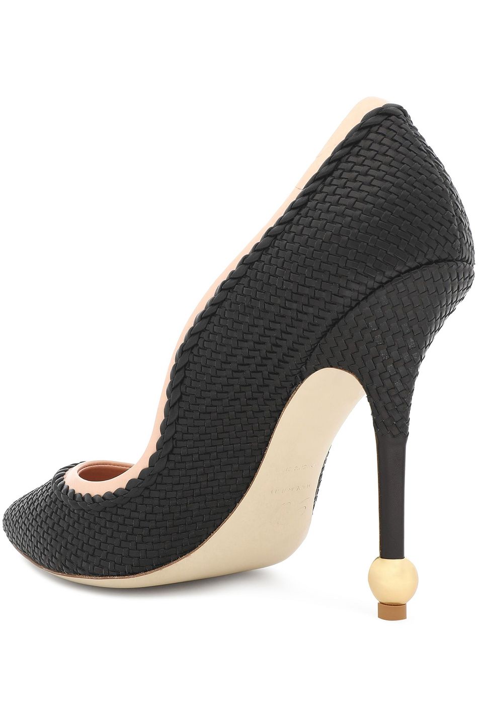 basket weave pumps