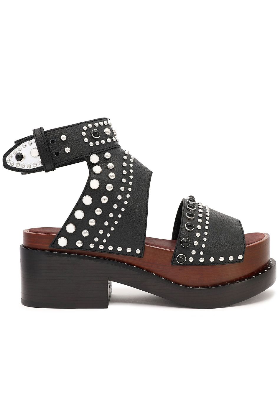 studded platform sandals