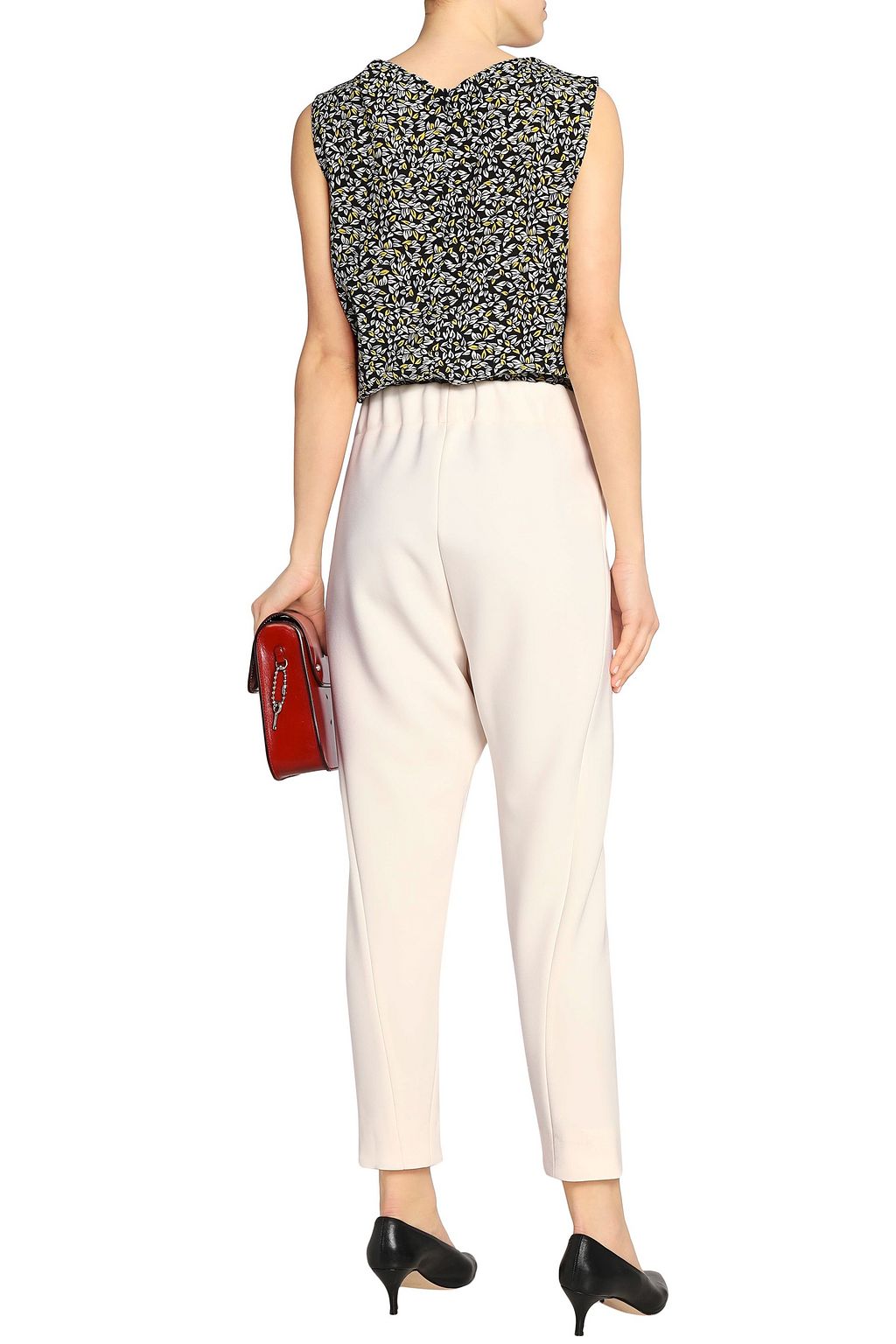 MARNI Crepe tapered pants