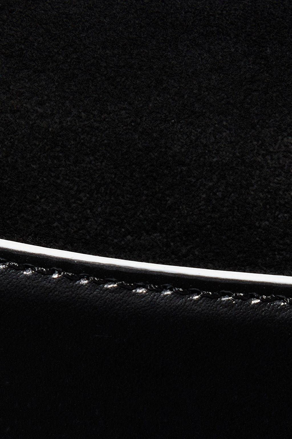 DIANE VON FURSTENBERG Soiree patent-leather shoulder bag