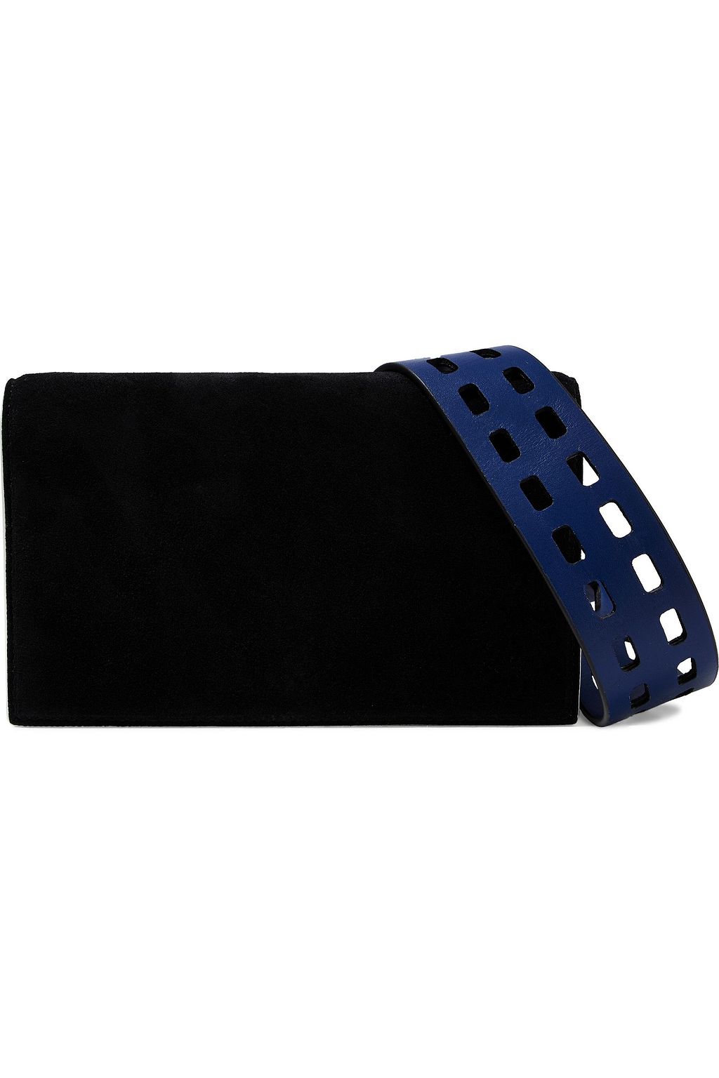 DIANE VON FURSTENBERG Soiree patent-leather shoulder bag