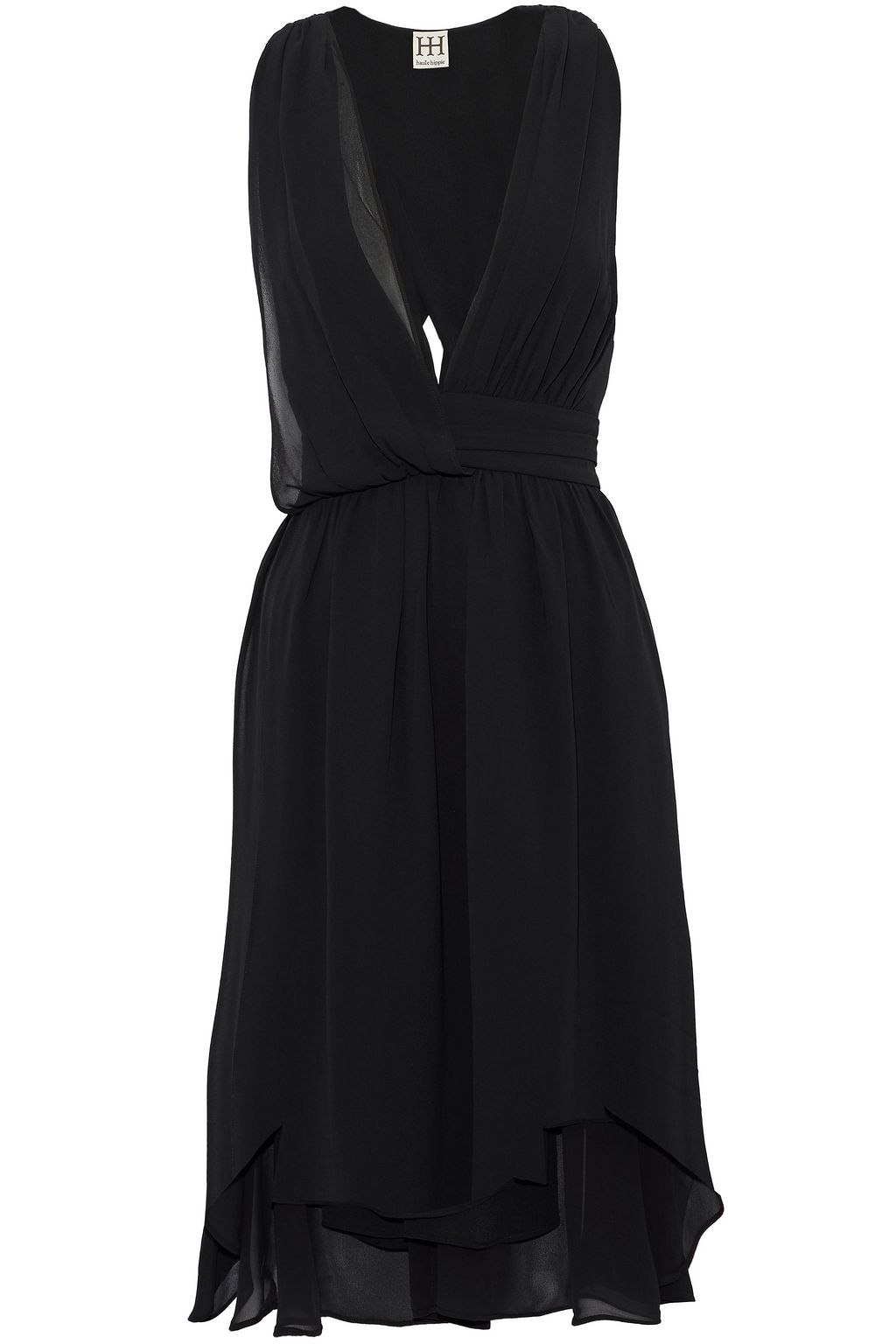 haute hippie black dress