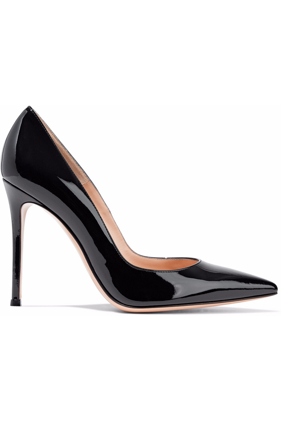 Patent-leather pumps