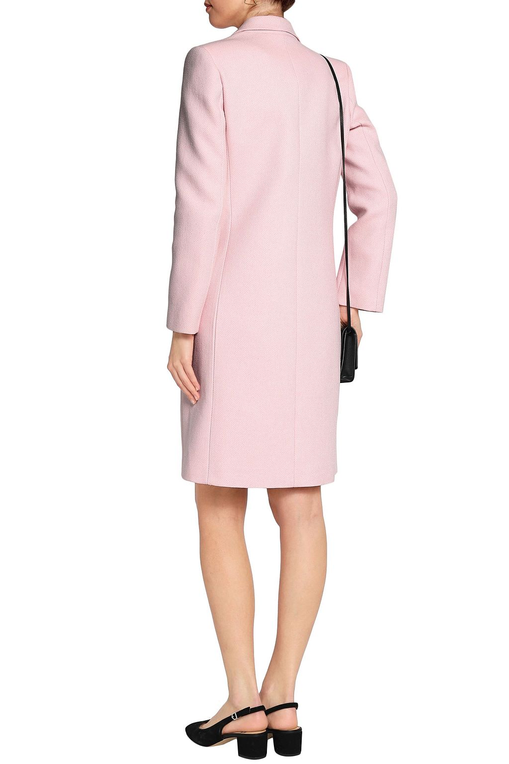 CLAUDIE PIERLOT Cotton-blend jacquard coat