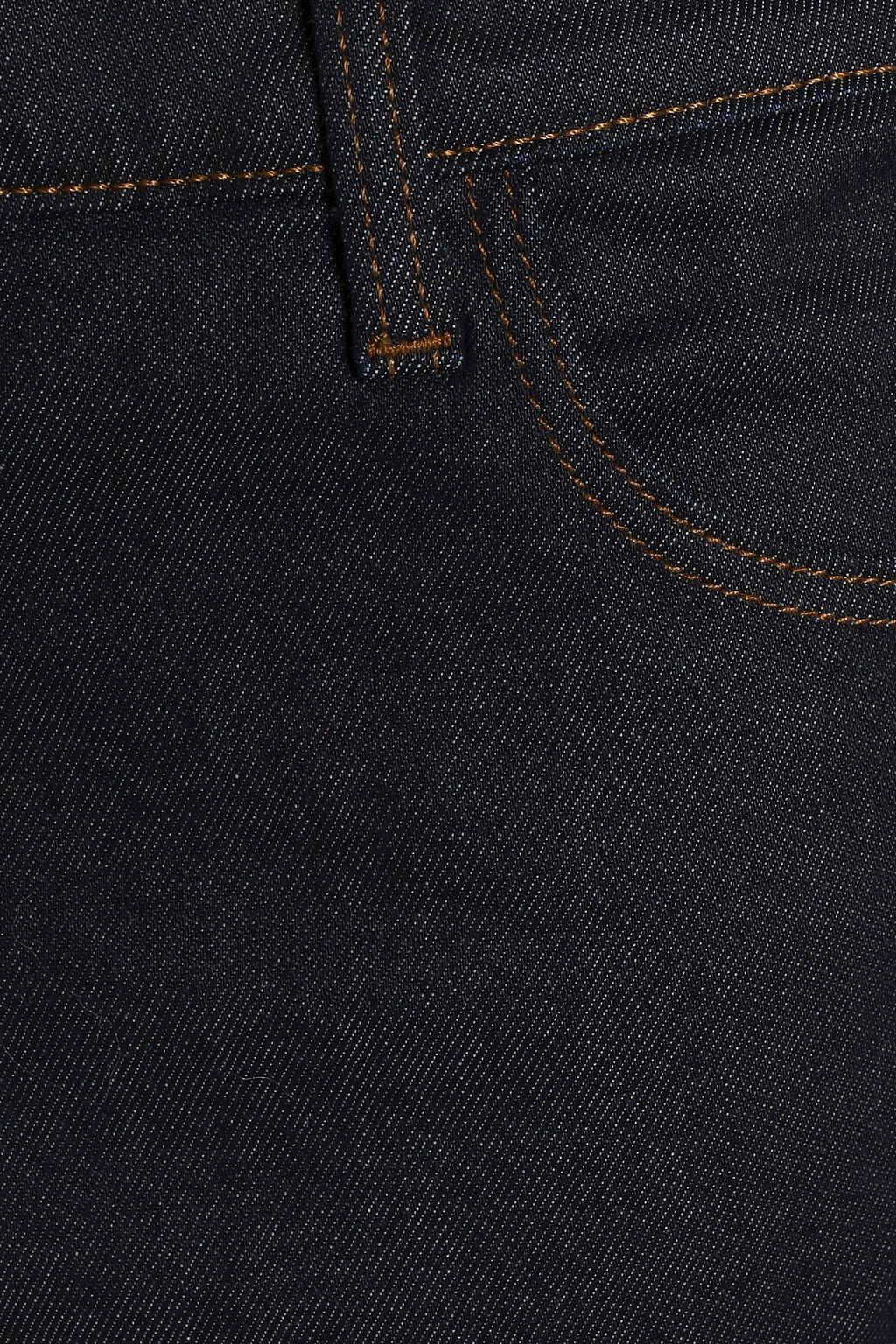 J BRAND Faded mid-rise slim-leg jeans