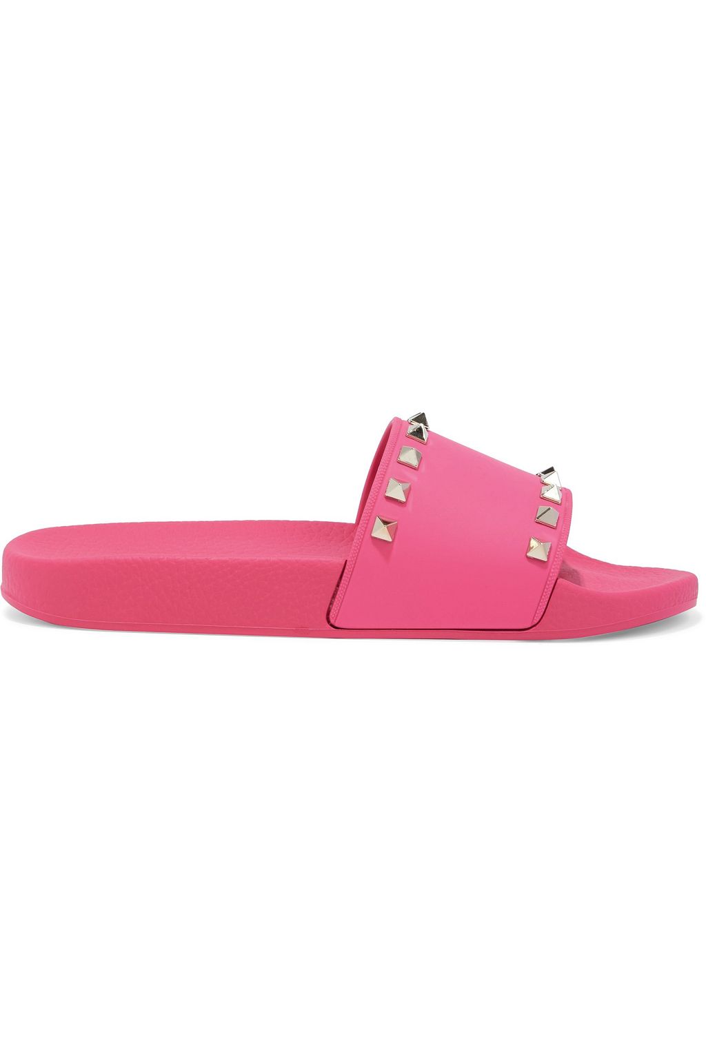 pink valentino slides