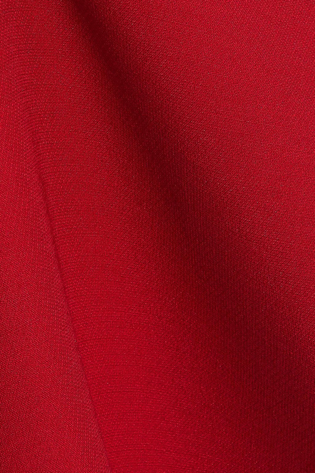 VALENTINO GARAVANI Pussy-bow wool-crepe mini dress