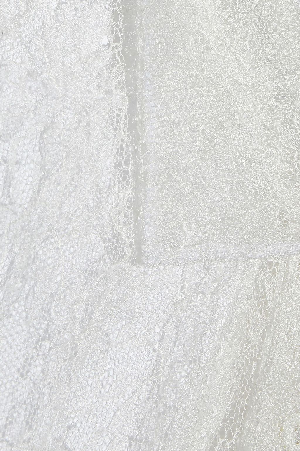 VALENTINO GARAVANI Silk-lace shirt