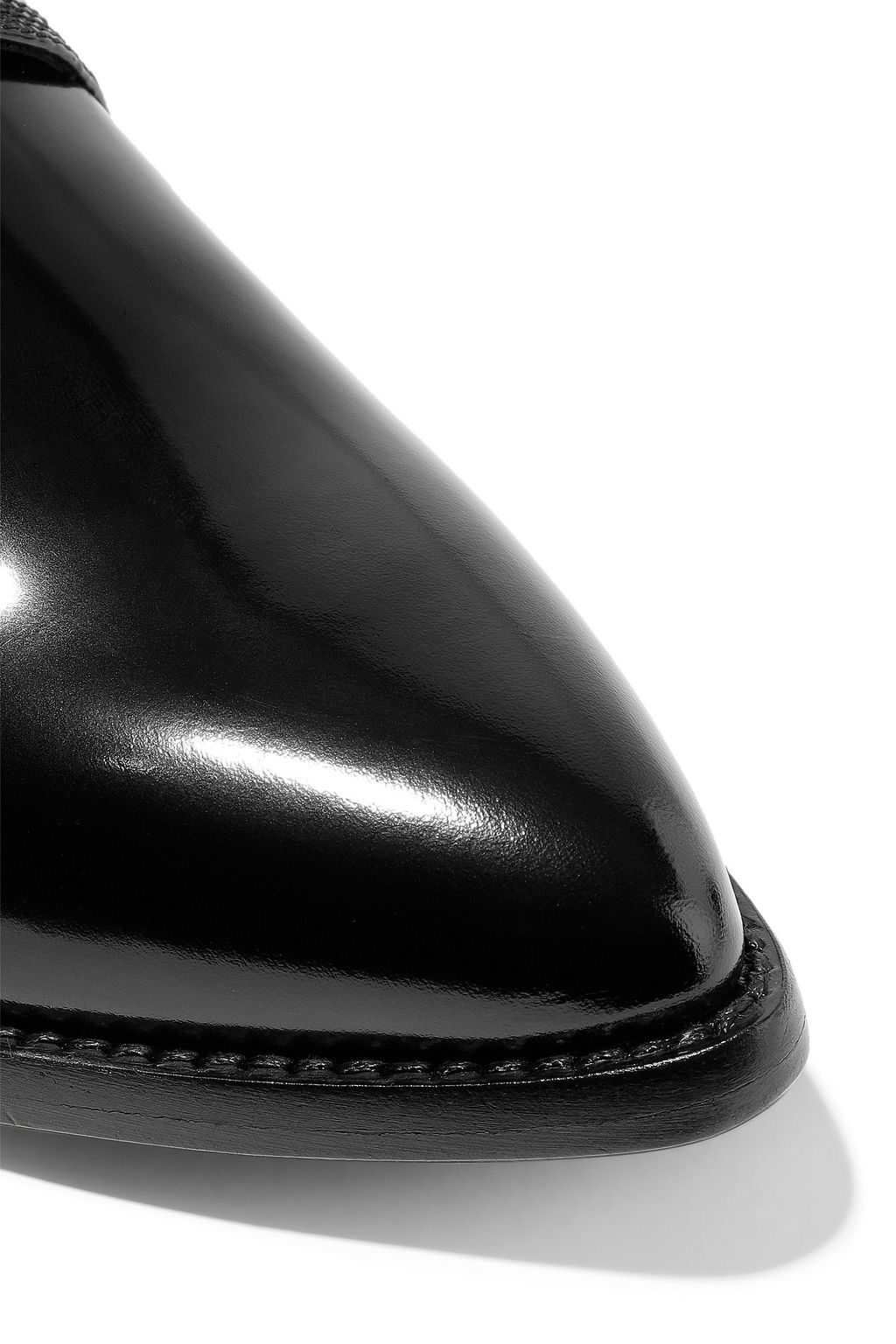VALENTINO GARAVANI Patent-leather brogues