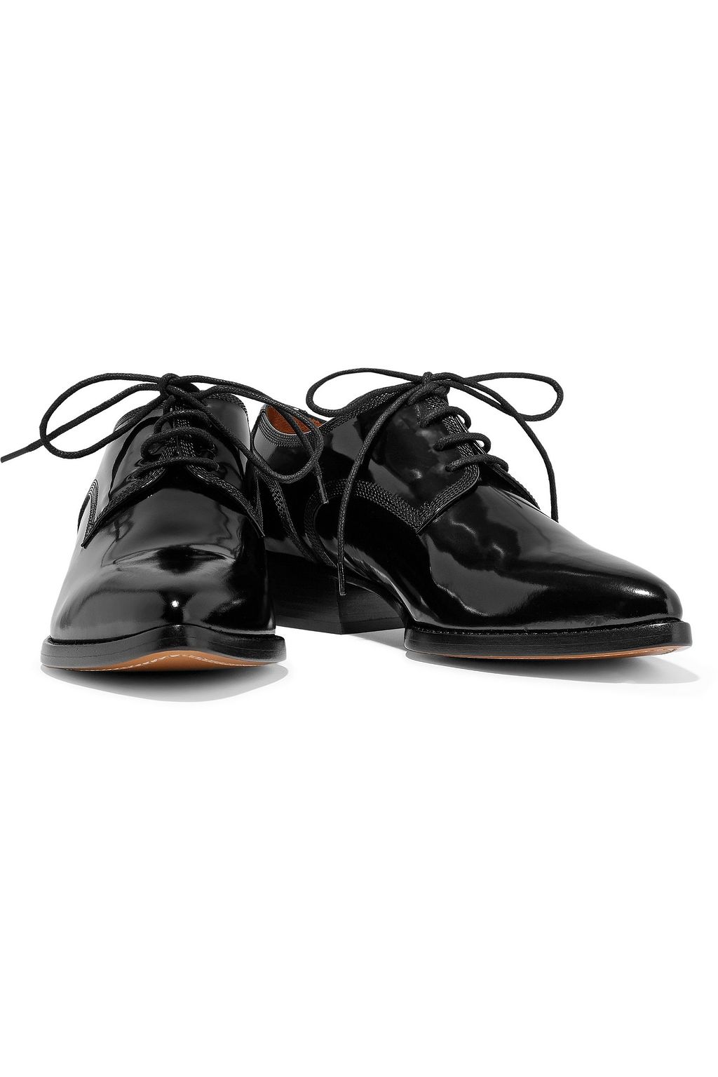 VALENTINO GARAVANI Patent-leather brogues