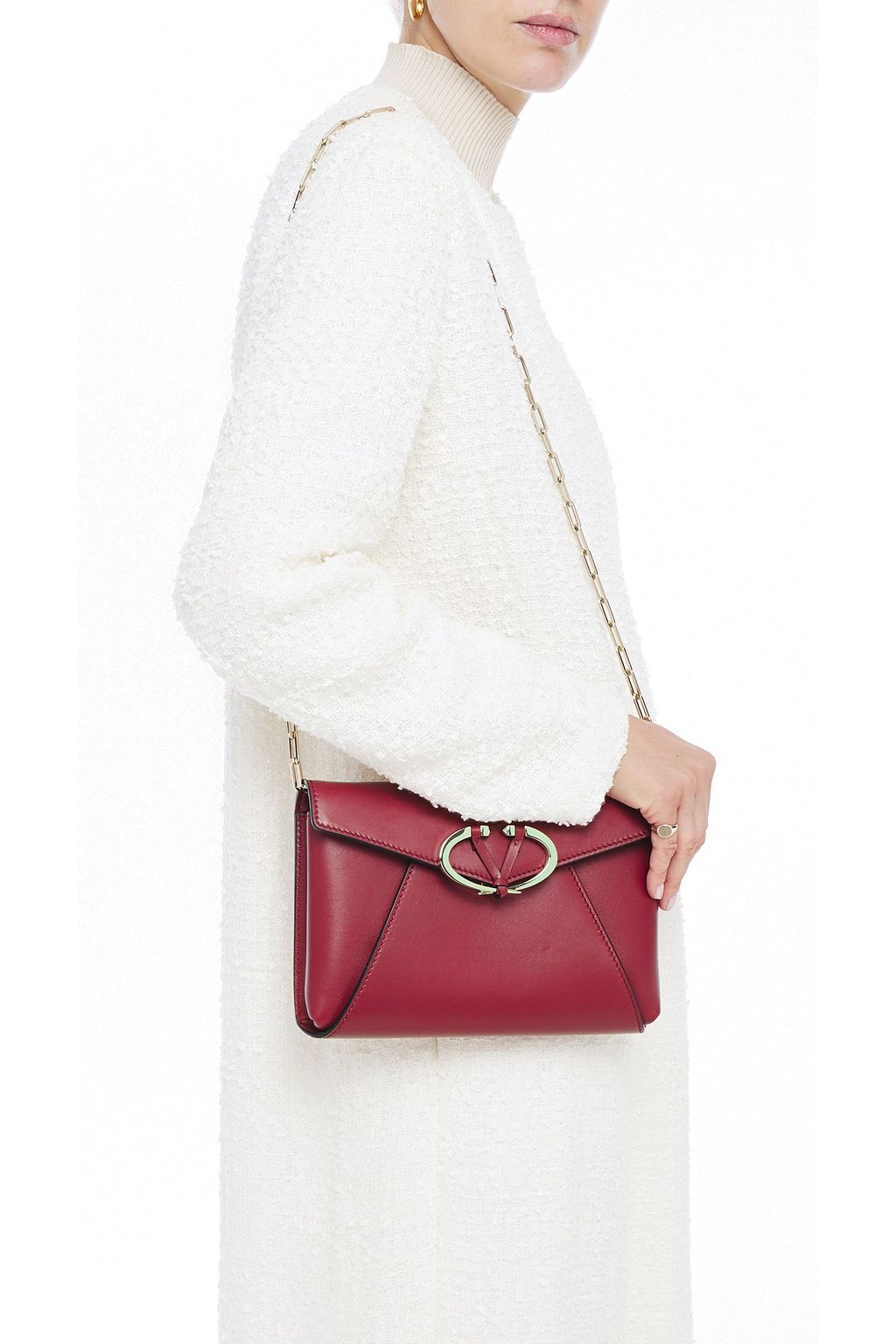 VALENTINO GARAVANI Leather shoulder bag