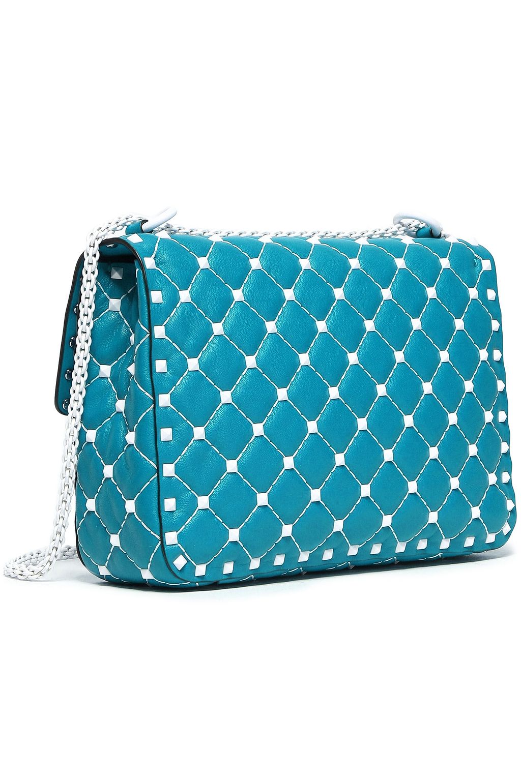 VALENTINO GARAVANI Rockstud Spike quilted leather shoulder bag