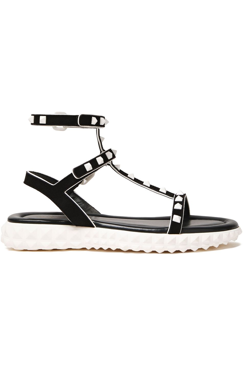 valentino rockstud platform sandals