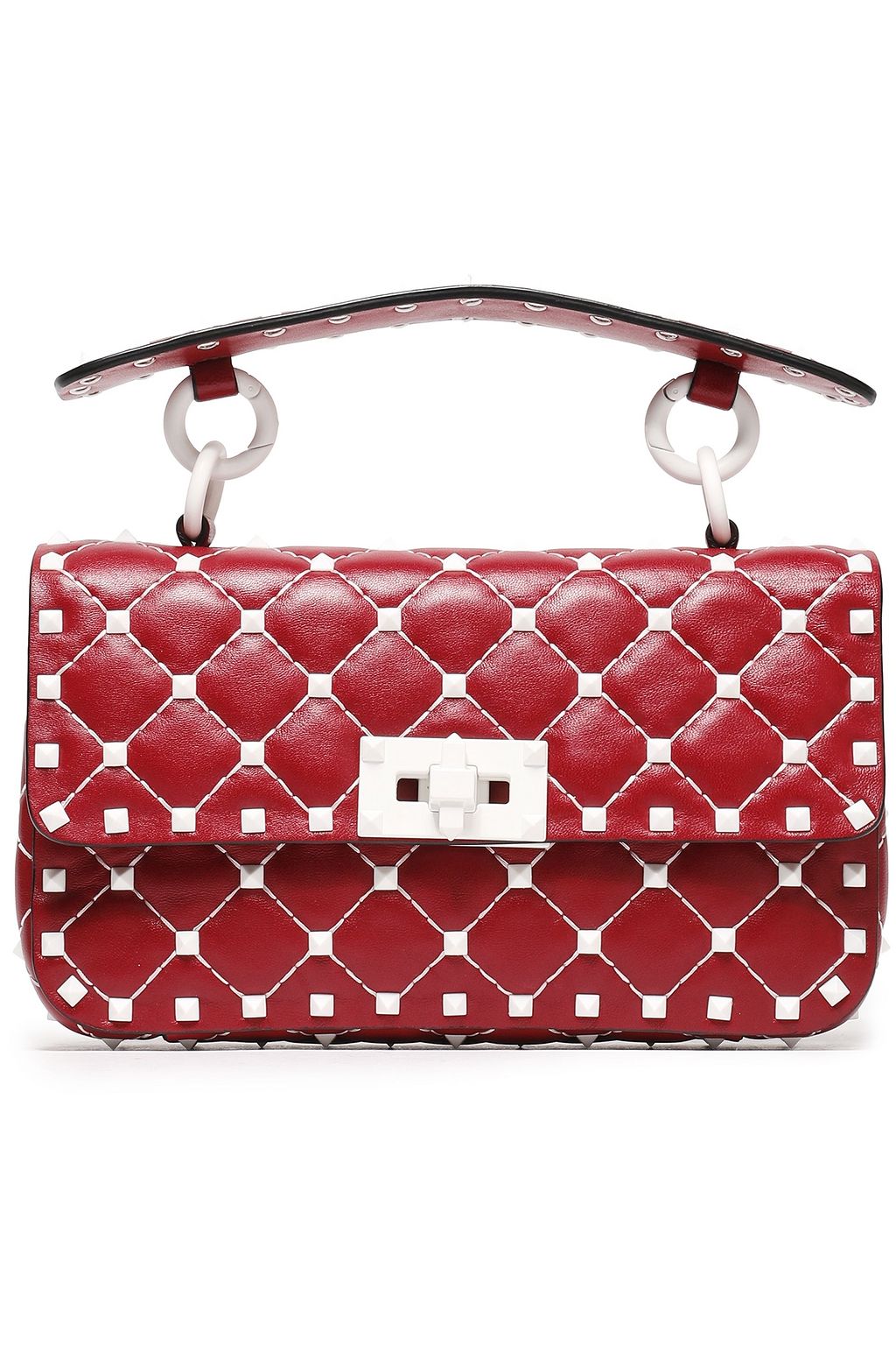 VALENTINO GARAVANI Rockstud quilted leather belt bag