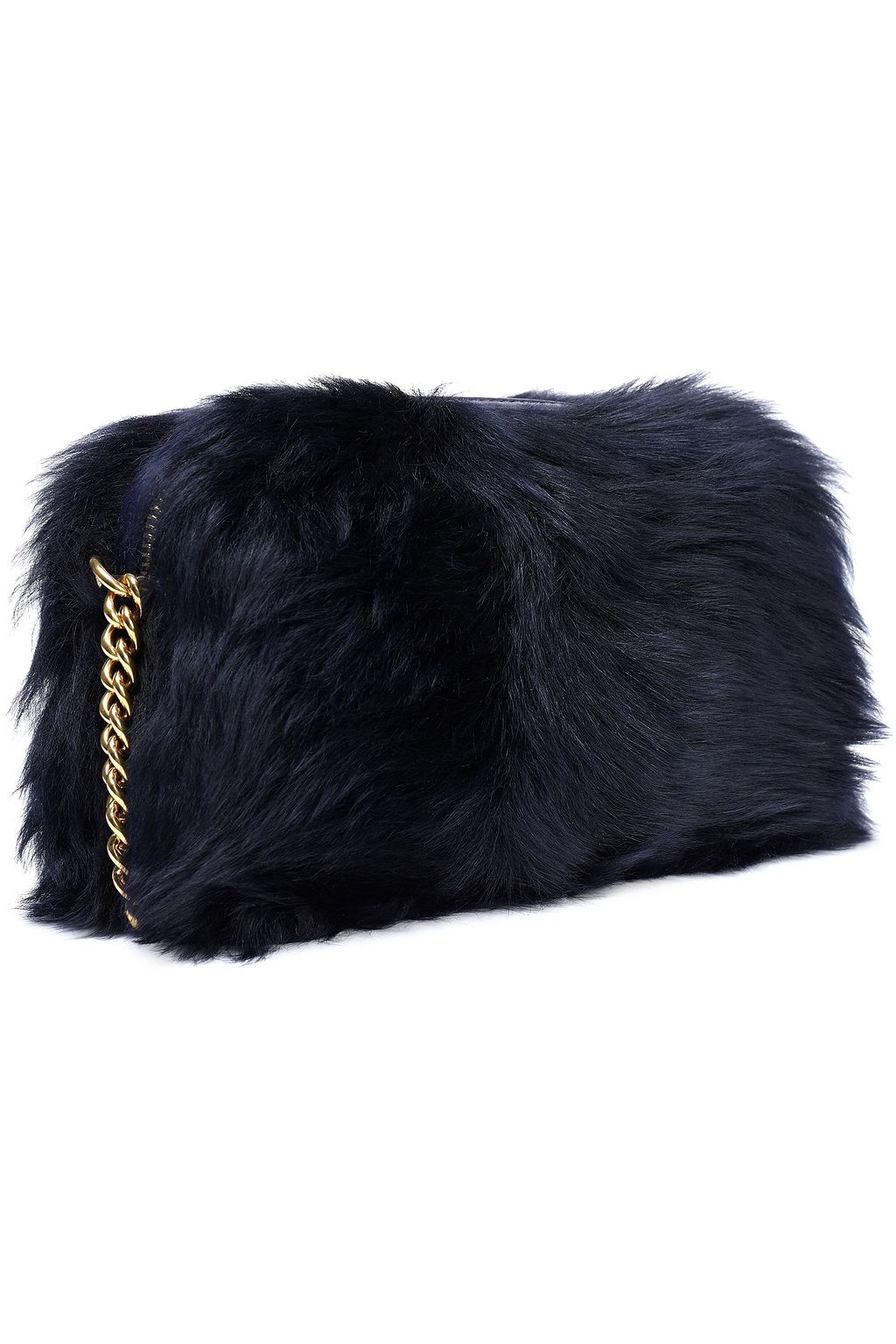 ANYA HINDMARCH Eyes mini shearling shoulder bag