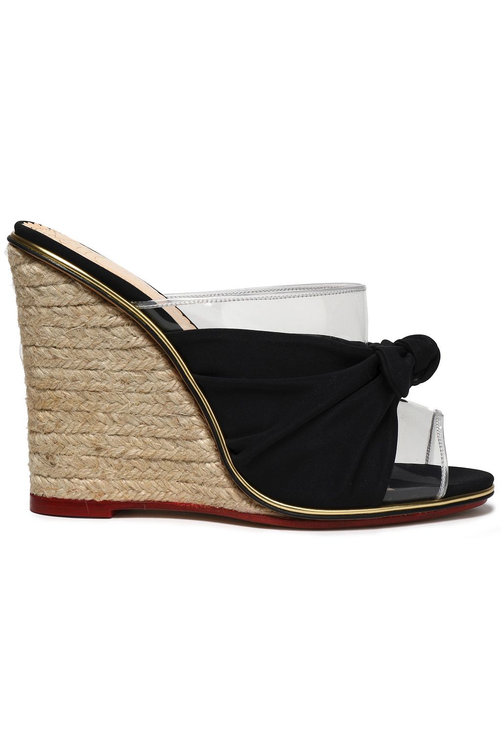 espadrille wedge mules