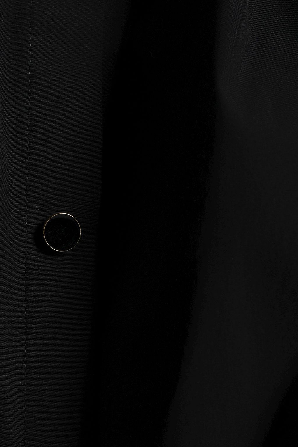 VIONNET Button-detailed pleated cotton-blend poplin skirt