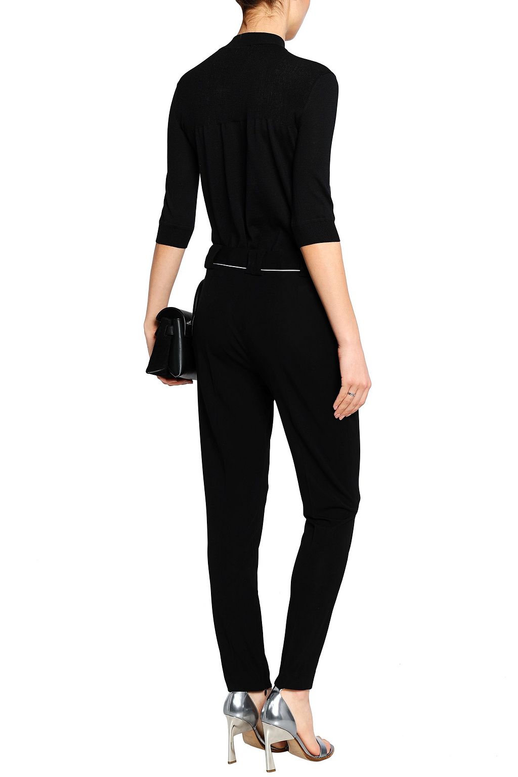 VIONNET Crepe tapered pants