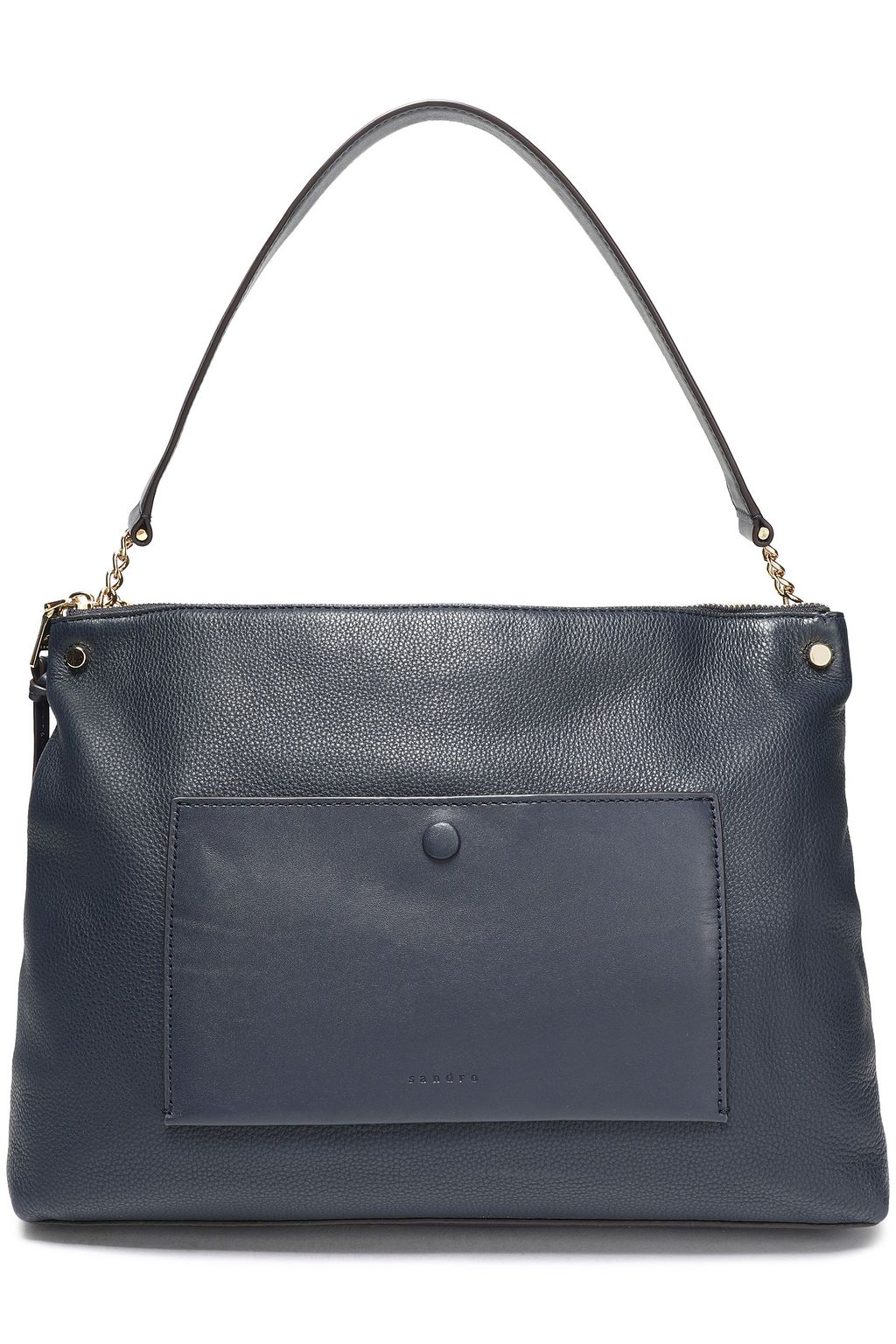 navy leather designer handbags