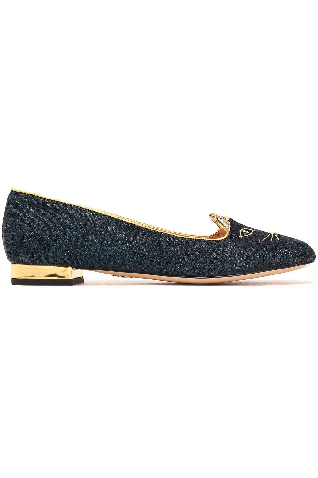 kitty ballet flats