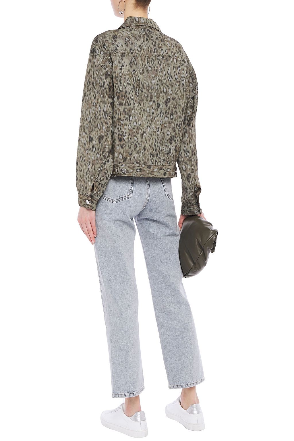 IRO Empathy leopard-print linen-blend jacket | THE OUTNET