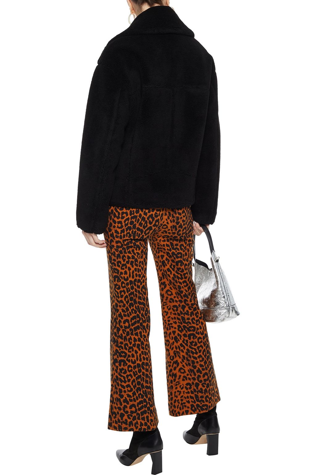 REBECCA MINKOFF Brutus wool-fleece jacket