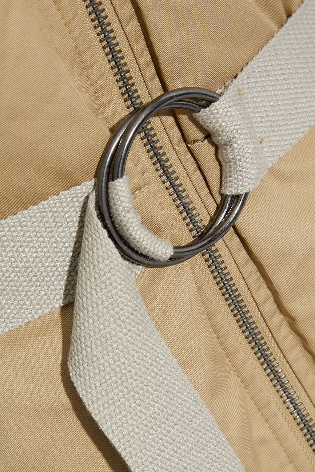 REBECCA MINKOFF Sandra quilted cotton-twill coat